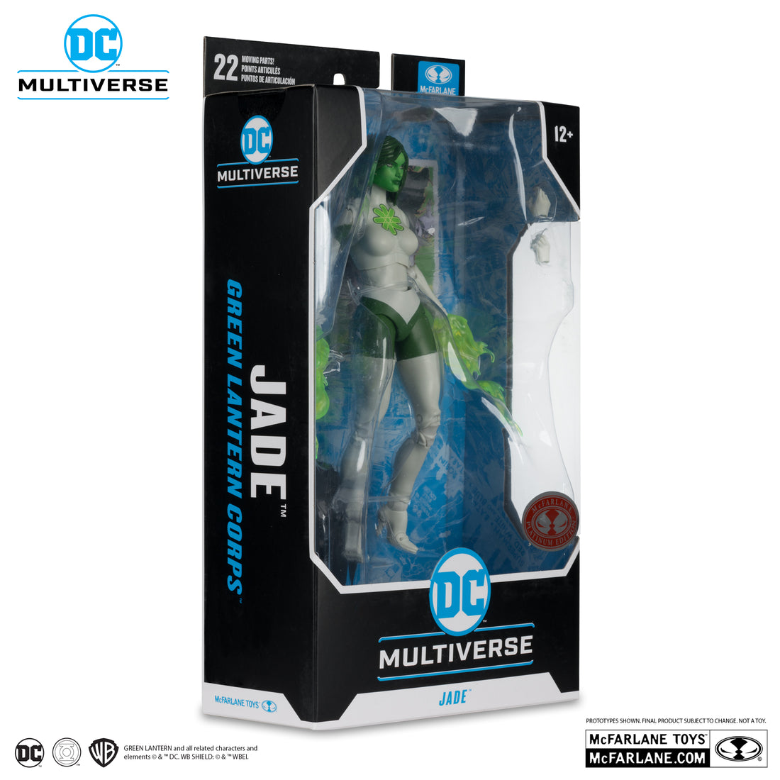 DC Multiverse Jade (Green Lantern Corps) - Red Platinum Edition