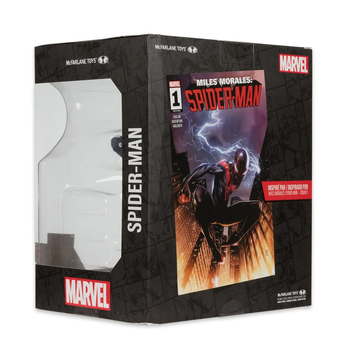Marvel Wave 2 1:10 Scale Posed Figure with Scene - Spider-Man from Miles Morales: Spider-Man