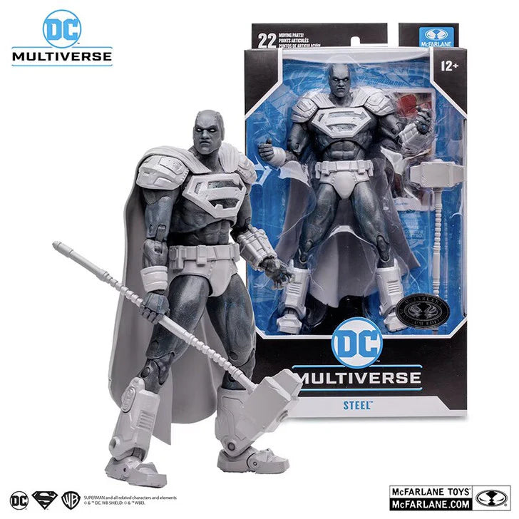 DC Multiverse – Steel Platinum Edition, McFarlane Toys, Neuf