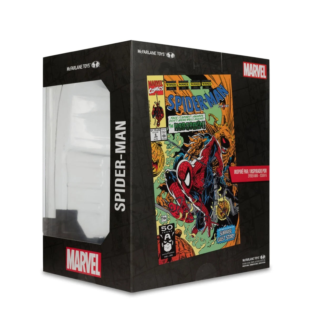 Marvel Wave 1 1:10 Scale Posed Figure with Scene - Spider-Man from Spider-Man