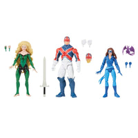 Marvel Legends Captain Britain, Meggan, Shadowcat (X-Men, Excalibur)