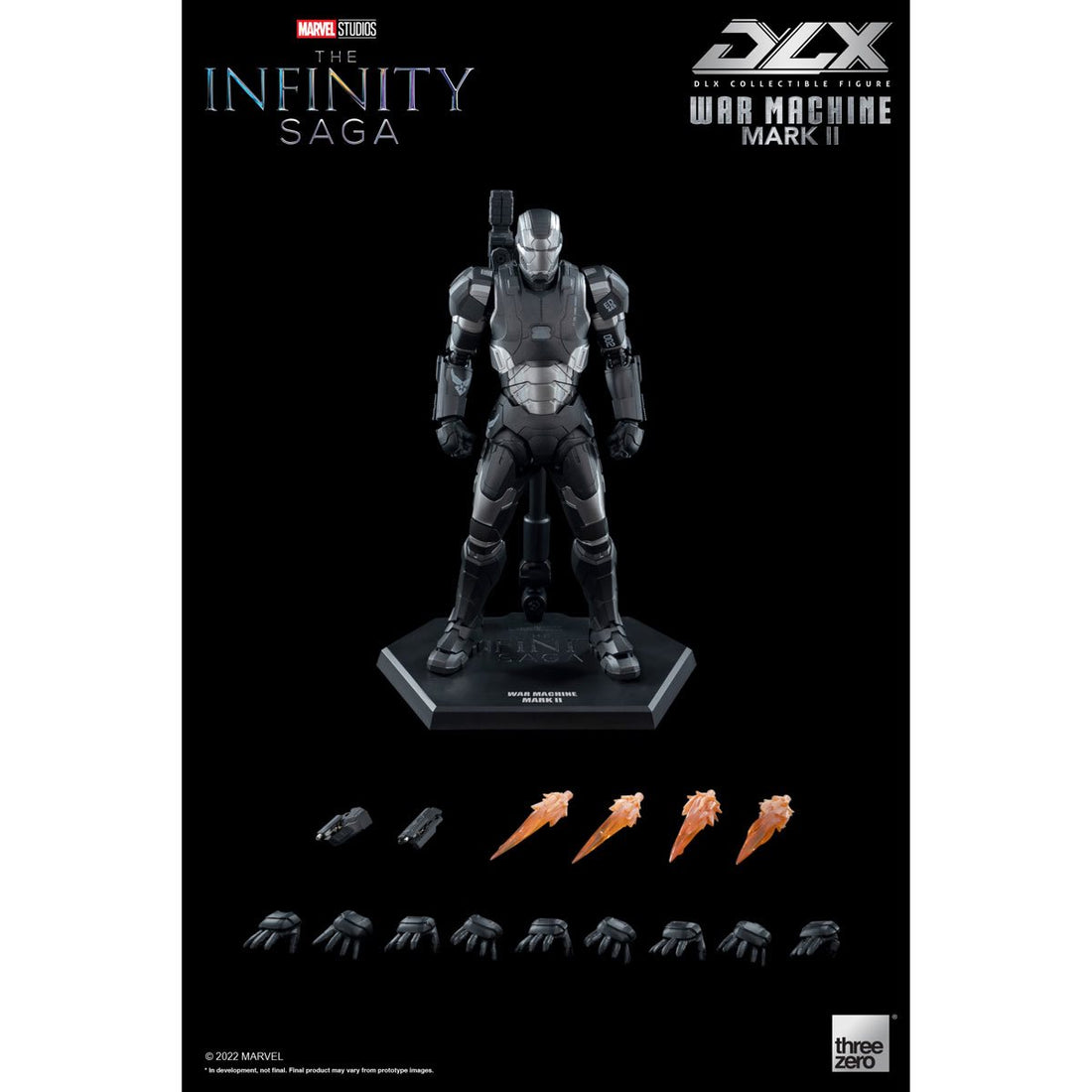 Marvel Studios: The Infinity Saga War Machine Mark 2 DLX Action Figure