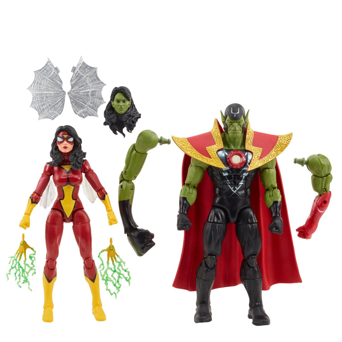 Marvel Legends Skrull Queen and Super-Skrull (Avengers 60th Anniversary)