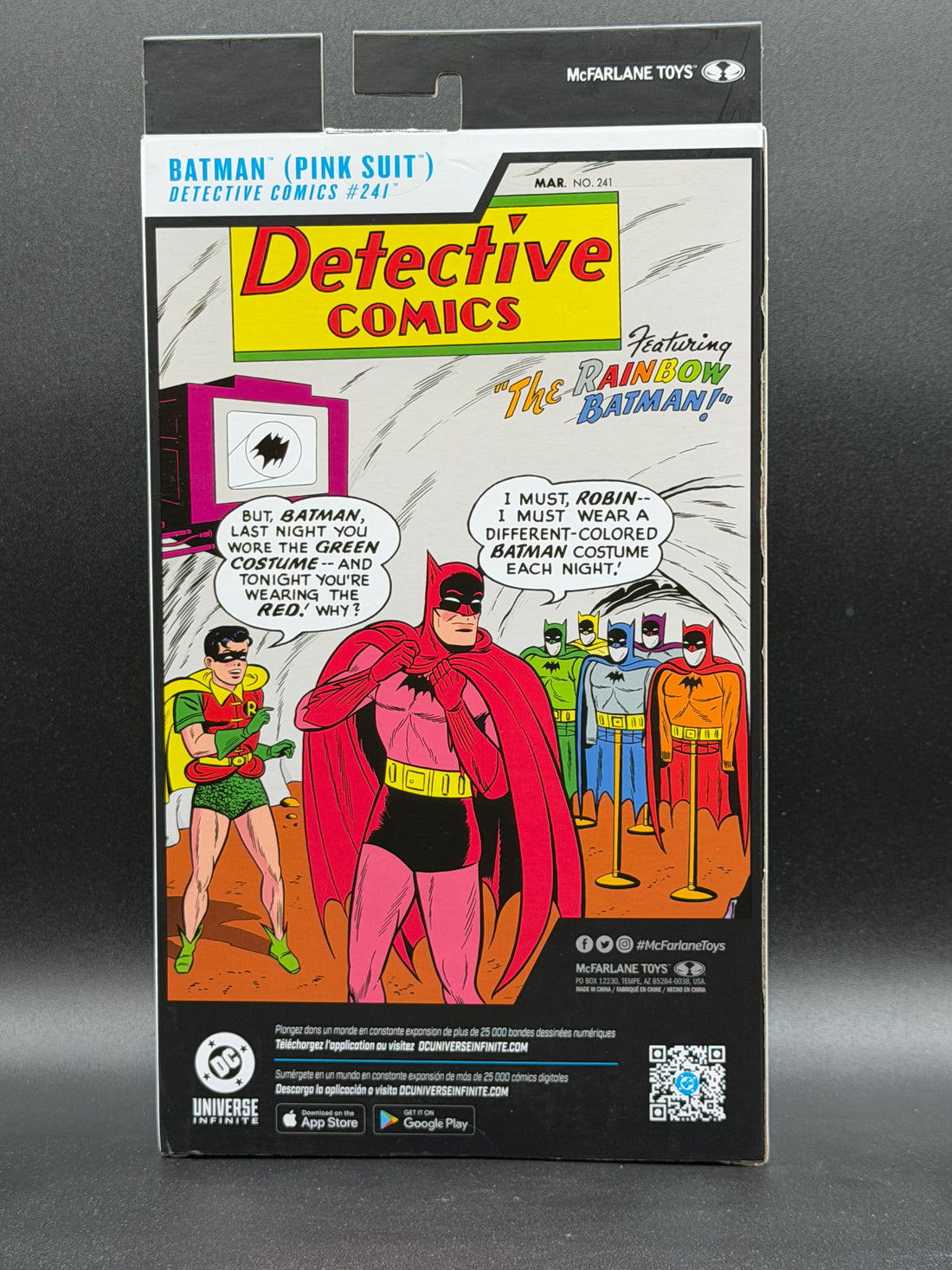 DC Multiverse Batman (Pink Suit) - Red Platinum Edition