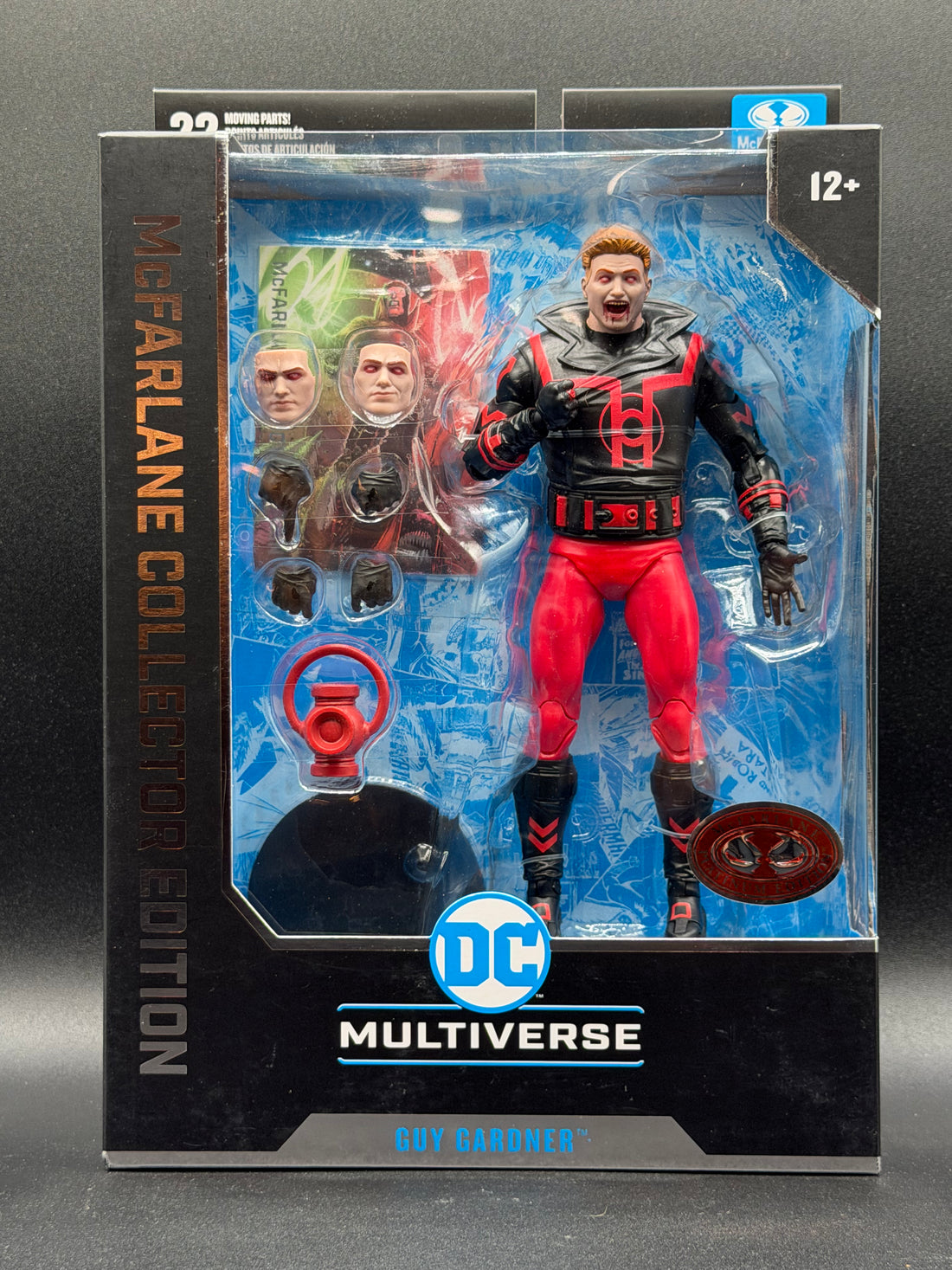DC Multiverse Guy Gardner (Red Lantern) - Red Platinum Edition (McFarlane Collector Edition)