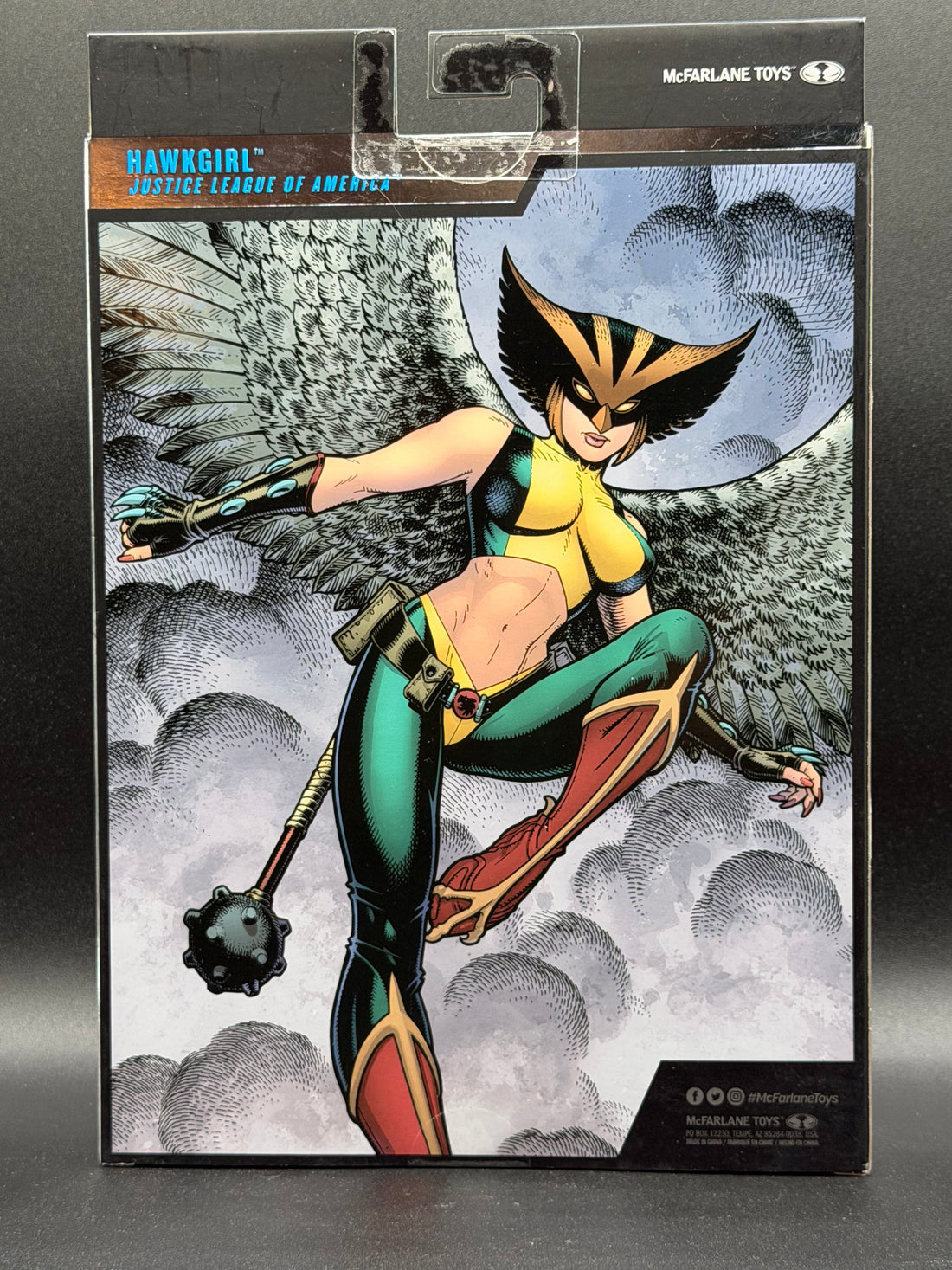 DC Multiverse Hawkgirl (JLA) - Platinum Edition (McFarlane Collector Edition)