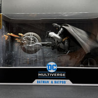 DC Multiverse Batman & Batpod (The Dark Night Rises) Gold Label