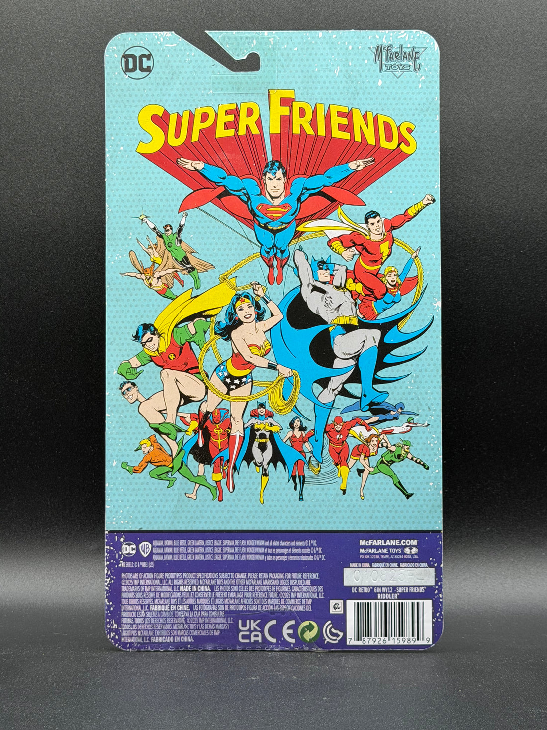 McFarlane Toys DC Super Friends The Riddler - Red Platinum