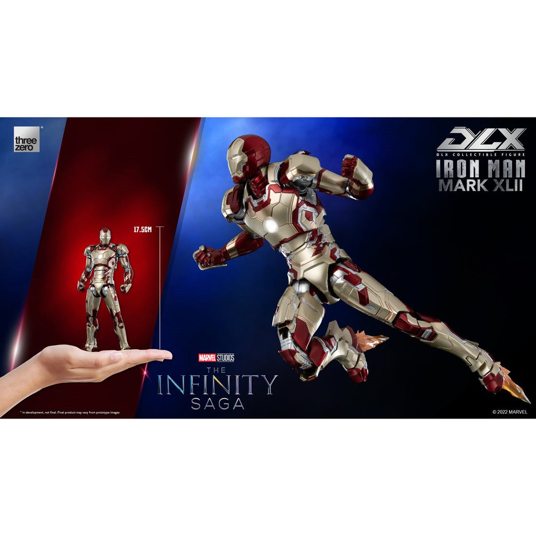 Avengers Infinity Saga Iron Man Mark 42 DLX Action Figure