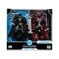 DC Multiverse Batman and Spawn Based on Comics by Todd McFarlane 2-Pack