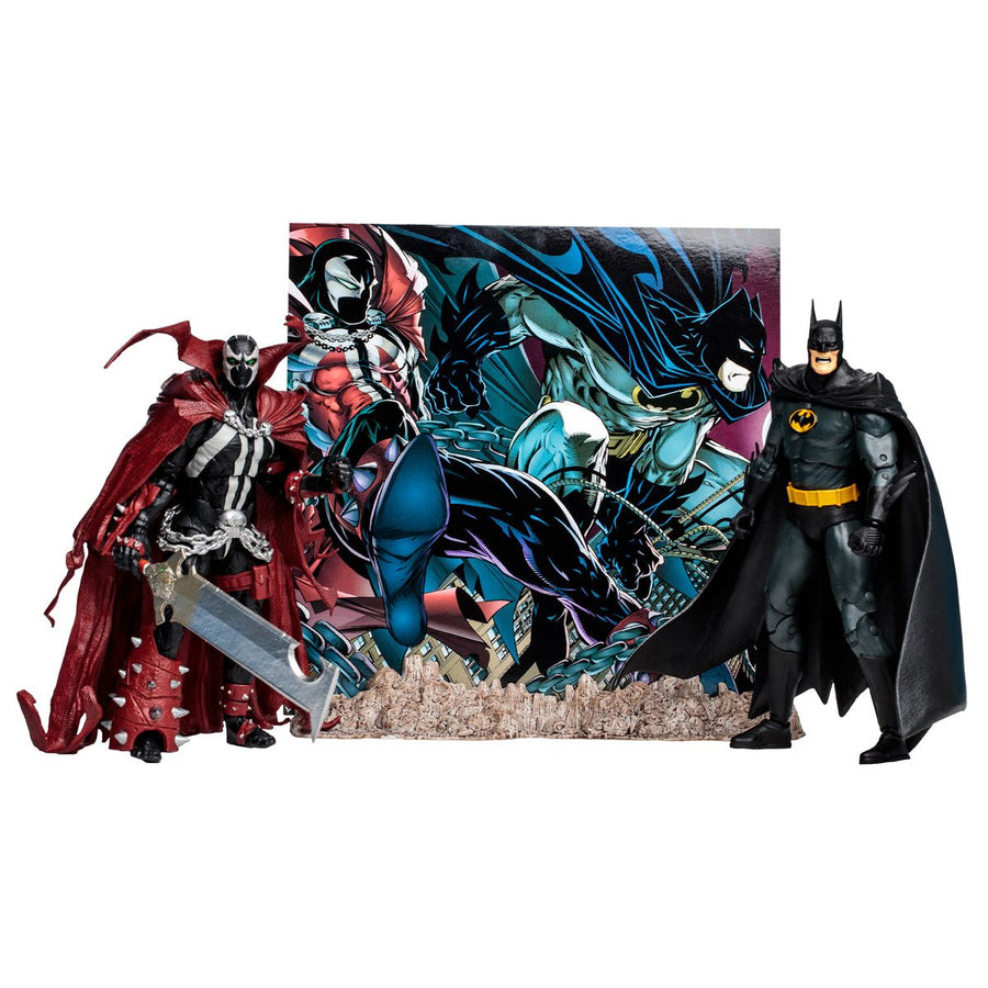 DC Multiverse Batman and Spawn Based on Comics by Todd McFarlane 2-Pack