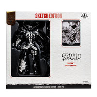 Spawn with Throne Sketch Edition Gold Label