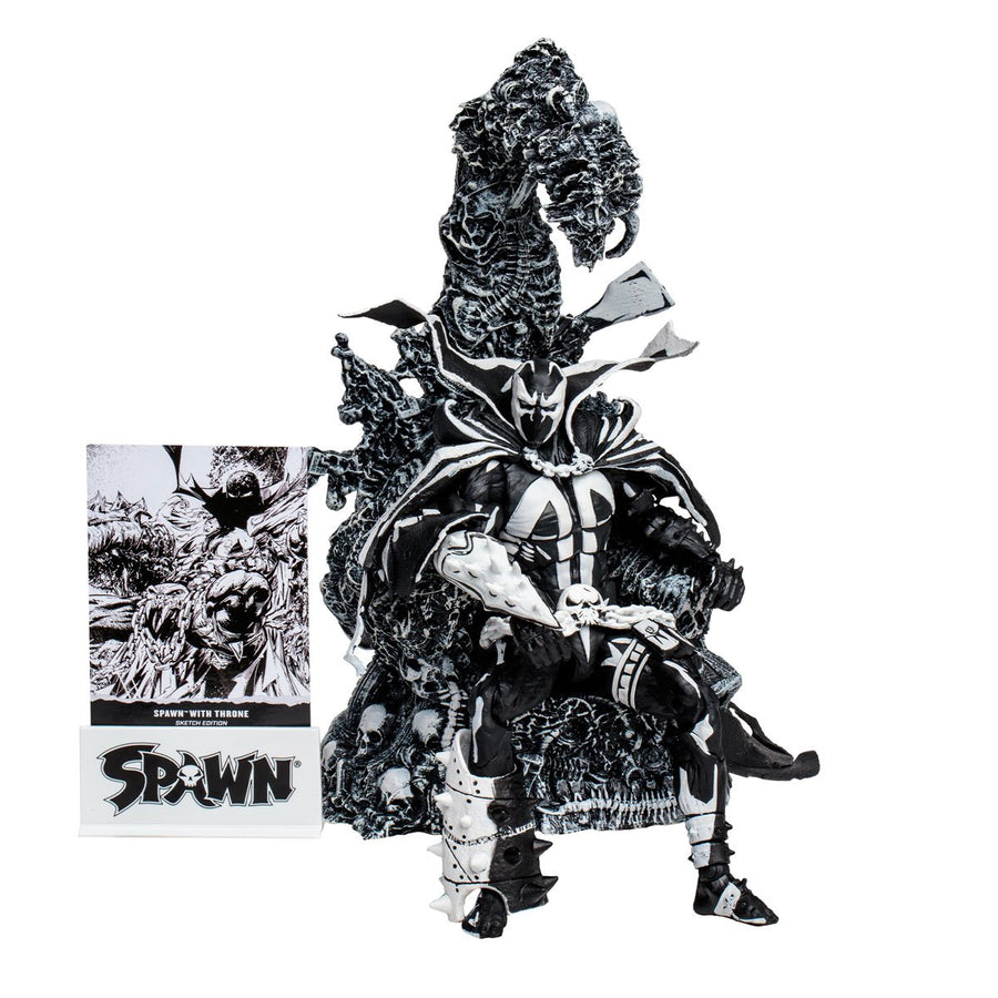 Spawn with Throne Sketch Edition Gold Label