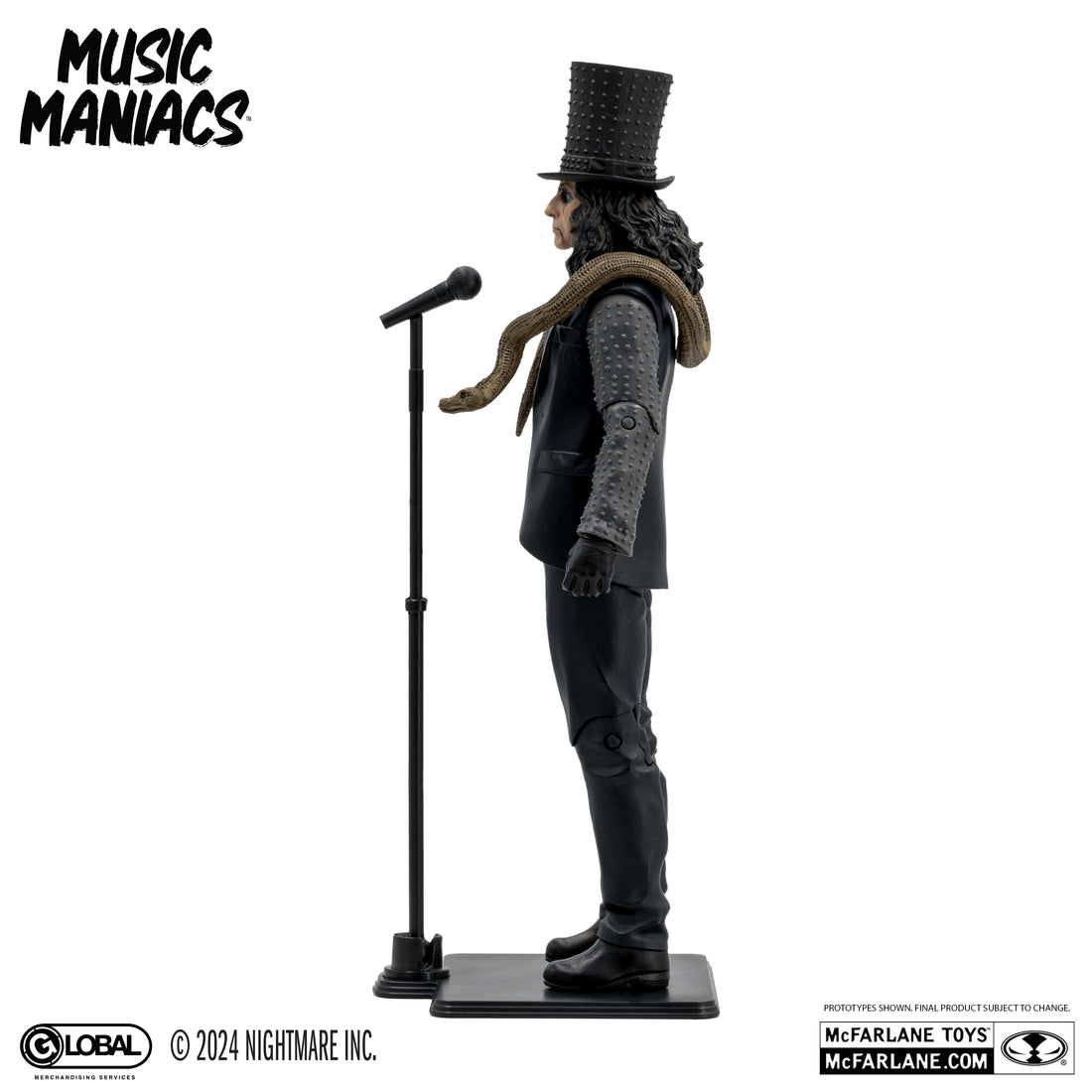 McFarlane Toys Alice Cooper (Music Maniacs Metal)