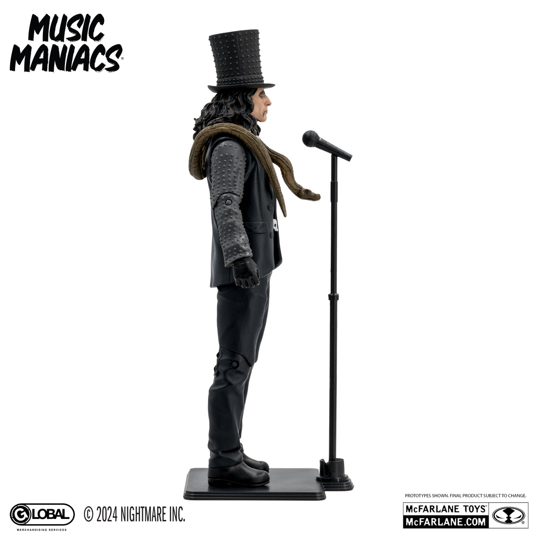 McFarlane Toys Alice Cooper (Music Maniacs Metal)