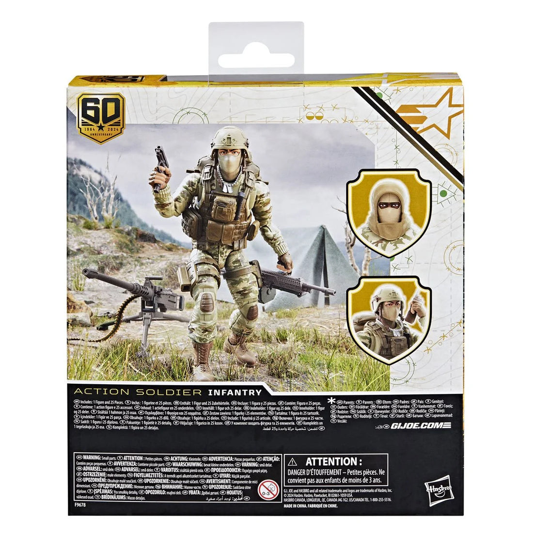 G.I. Joe Classified Series 60th Anniversary Action Soldier - Infantry