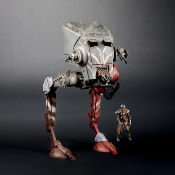 Star Wars The Vintage Collection The Mandalorian AT-ST Raider Vehicle with Klatooinian Raider