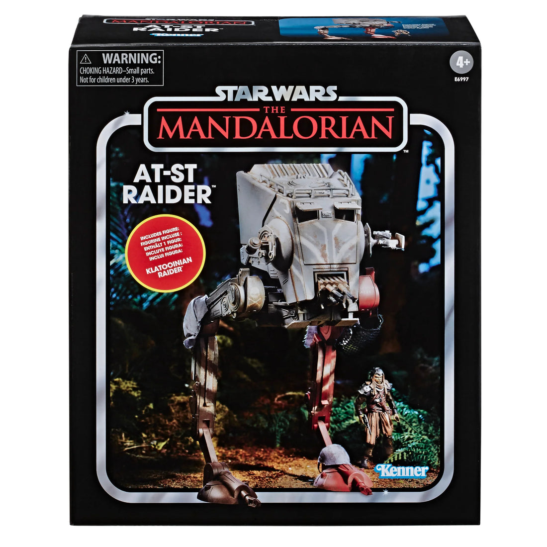 Star Wars The Vintage Collection The Mandalorian AT-ST Raider Vehicle with Klatooinian Raider