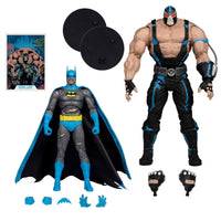 DC Multiverse Knightfall Batman Figure vs Bane Megafig 2-Pack