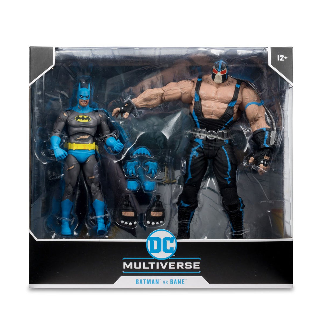 DC Multiverse Knightfall Batman Figure vs Bane Megafig 2-Pack