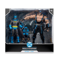 DC Multiverse Knightfall Batman Figure vs Bane Megafig 2-Pack