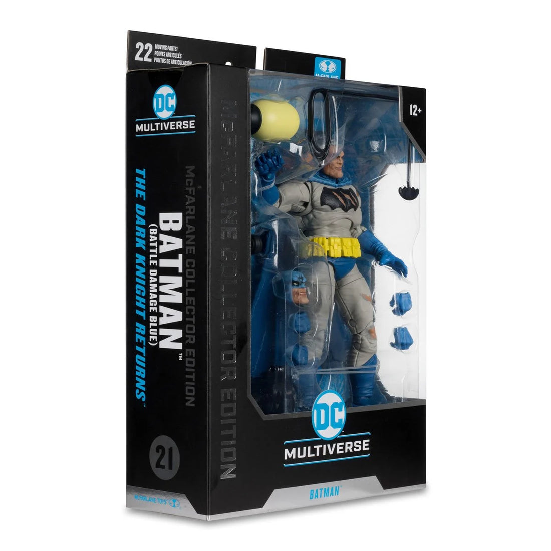 DC Multiverse Batman Dark Knight Returns Battle Damage Blue Outfit (McFarlane Collector Edition Wave 7)