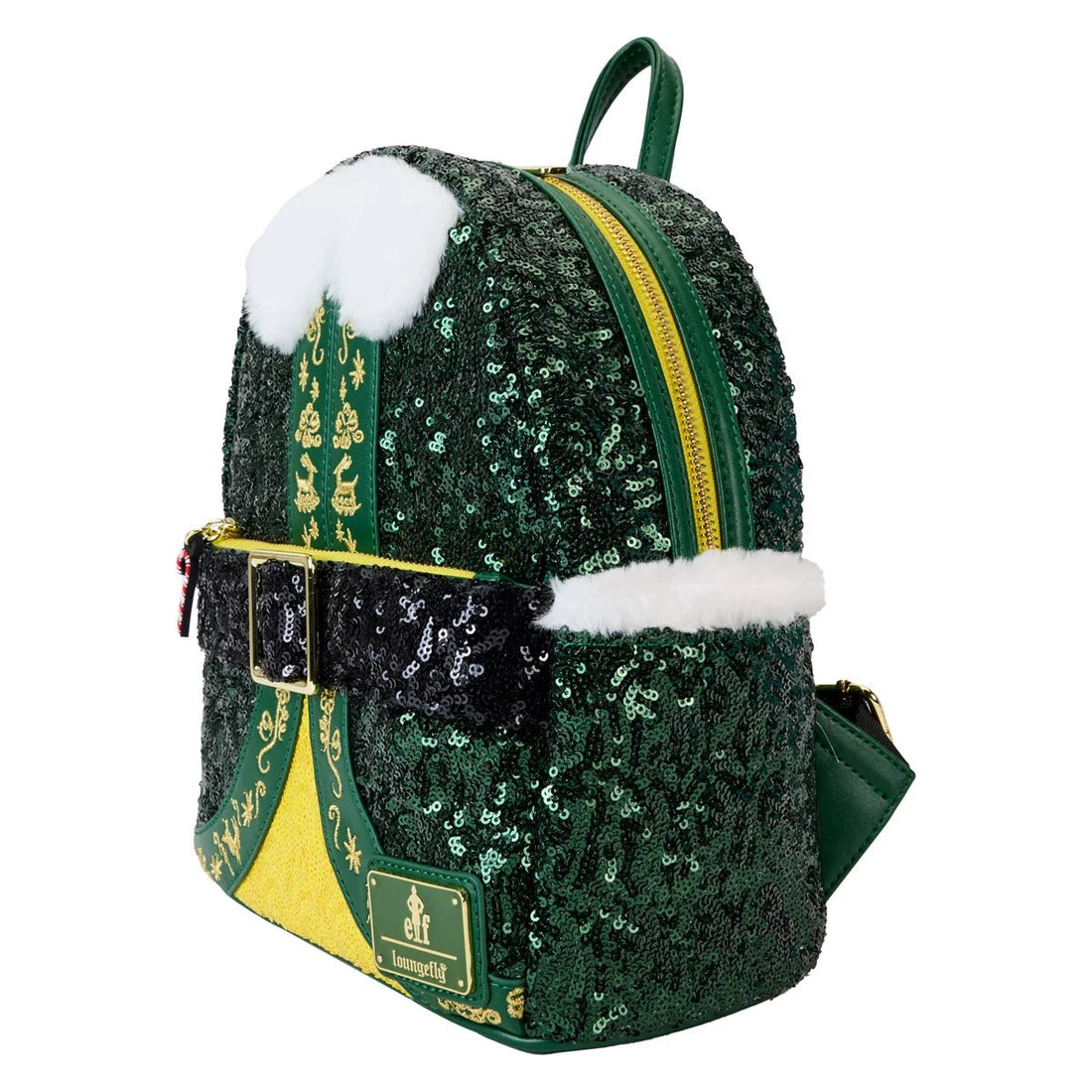 Elf Buddy Sequin Cosplay Mini-Backpack