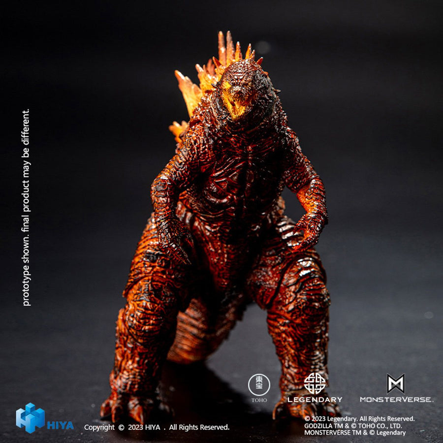 Godzilla King of the Monsters Exquisite Basic Burning Godzilla Action Figure