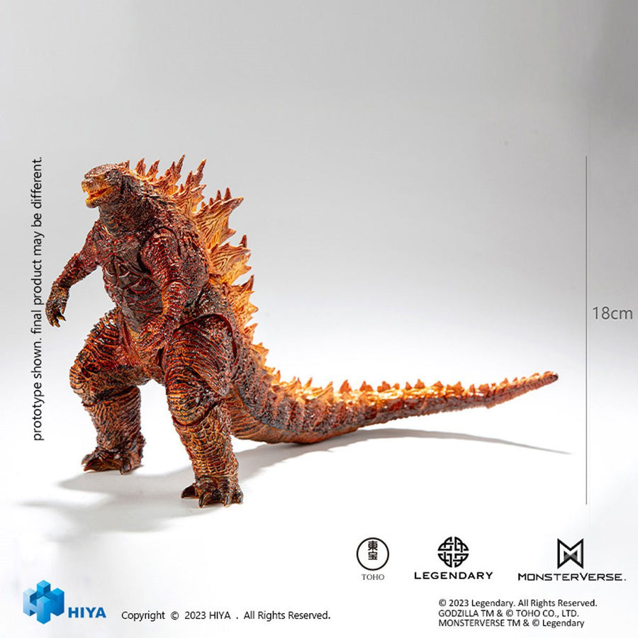 Godzilla King of the Monsters Exquisite Basic Burning Godzilla Action Figure