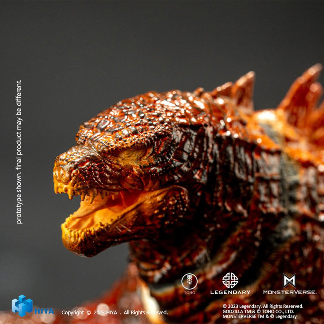 Godzilla King of the Monsters Exquisite Basic Burning Godzilla Action Figure