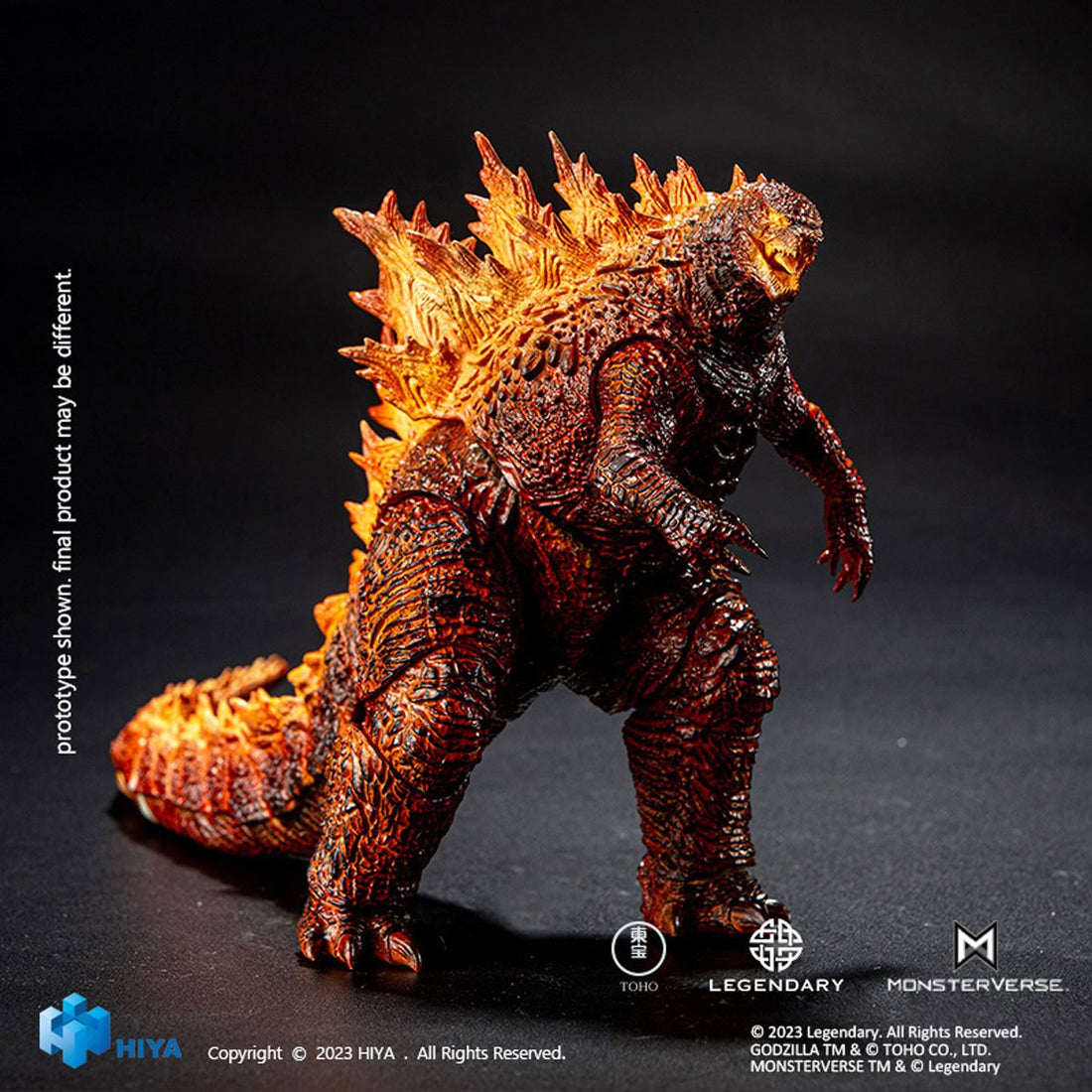 Godzilla King of the Monsters Exquisite Basic Burning Godzilla Action Figure