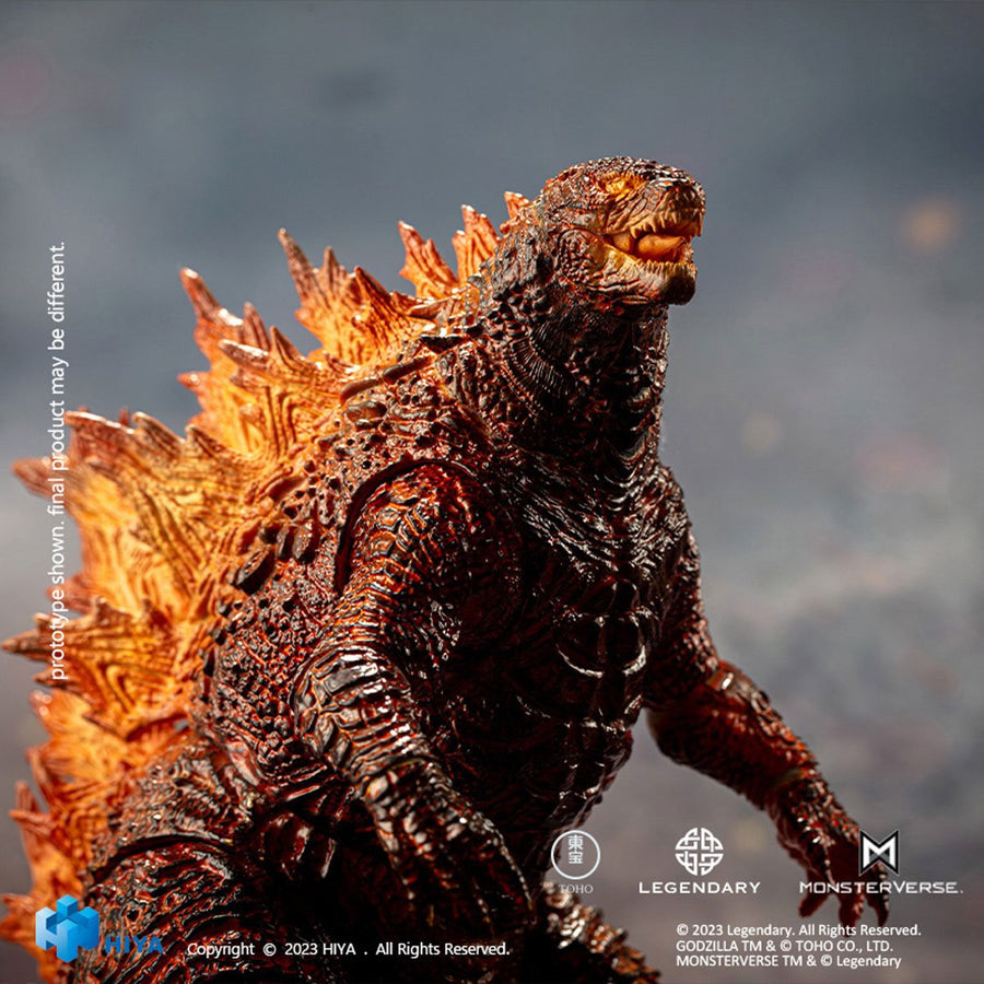 Godzilla King of the Monsters Exquisite Basic Burning Godzilla Action Figure