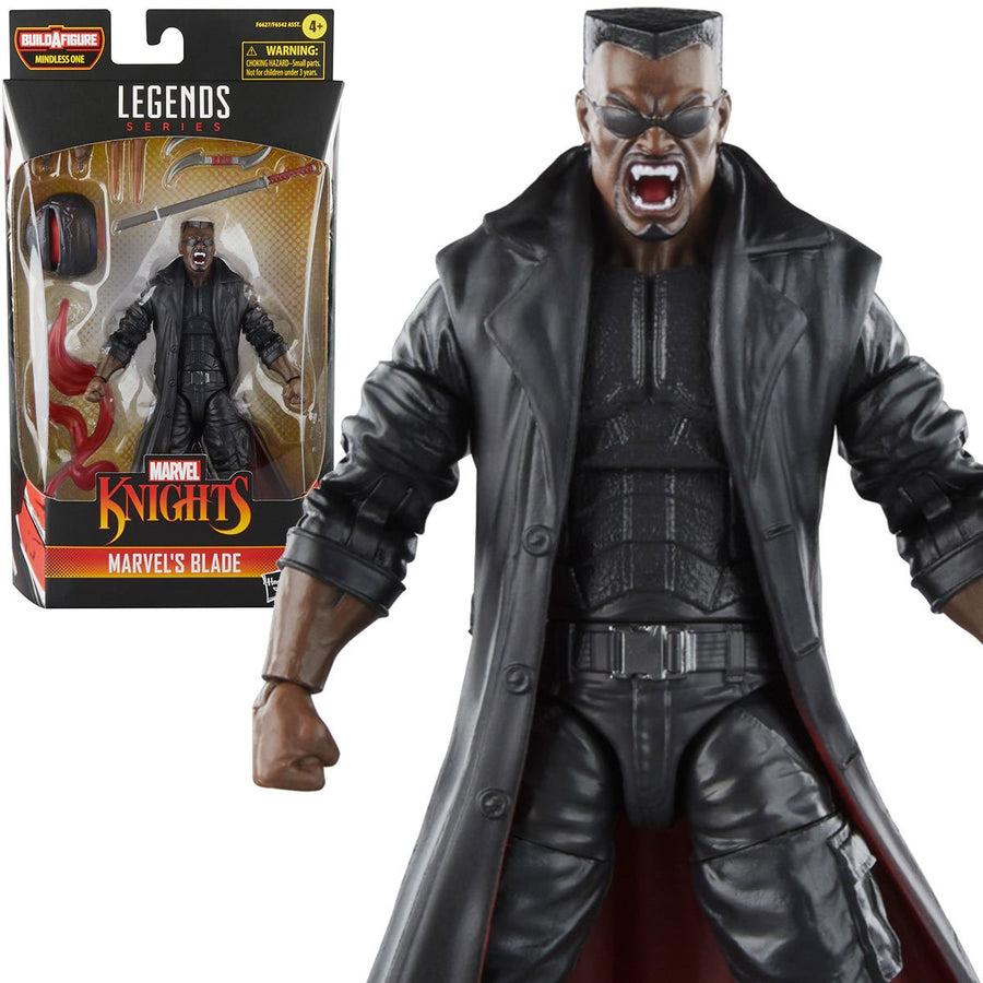 Marvel Legends Marvel Knights Blade (Mindless One BAF)