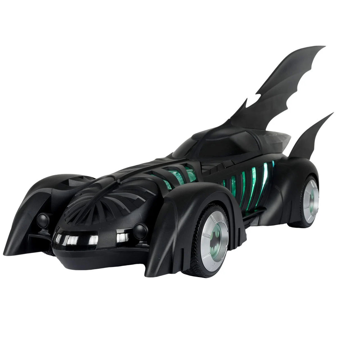 DC Multiverse Batman Forever Batmobile Vehicle and Alfred Pennyworth