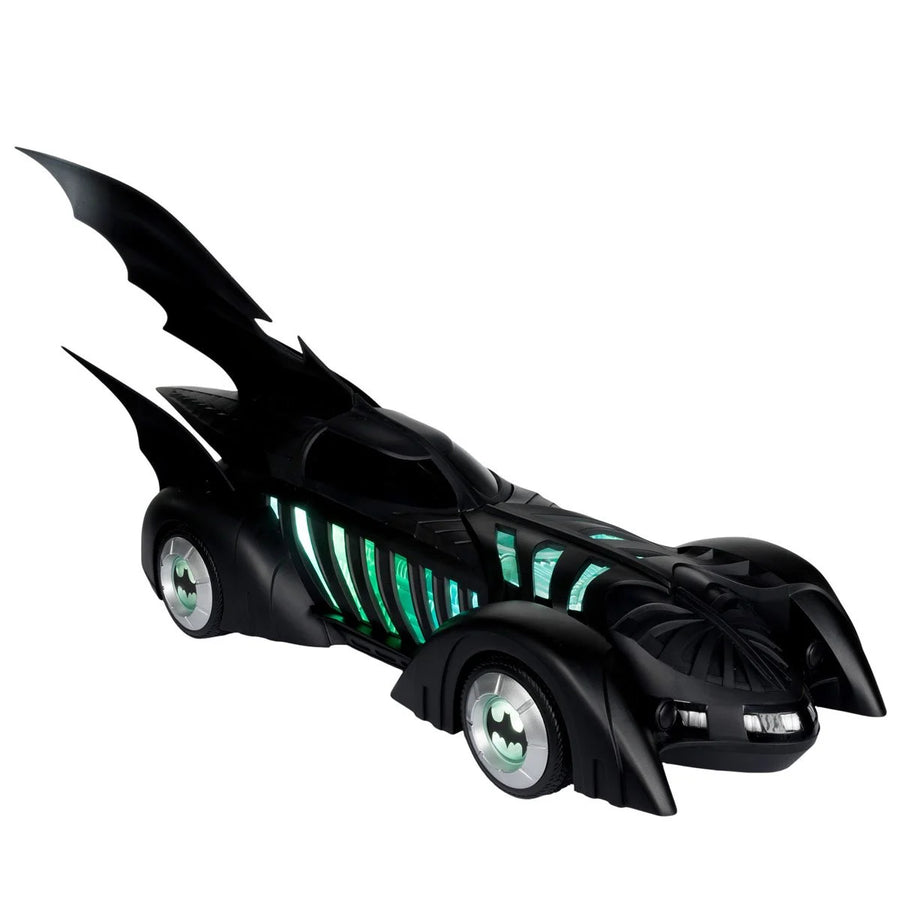 DC Multiverse Batman Forever Batmobile Vehicle and Alfred Pennyworth