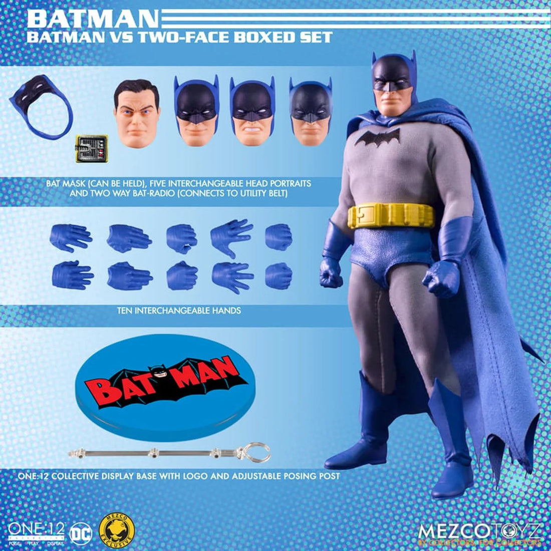 Batman vs Two-Face: Golden Age Edition One:12 Collective Action Figure Boxed Set