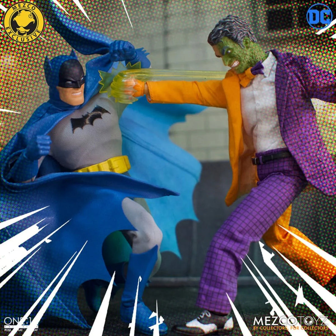 Batman vs Two-Face: Golden Age Edition One:12 Collective Action Figure Boxed Set