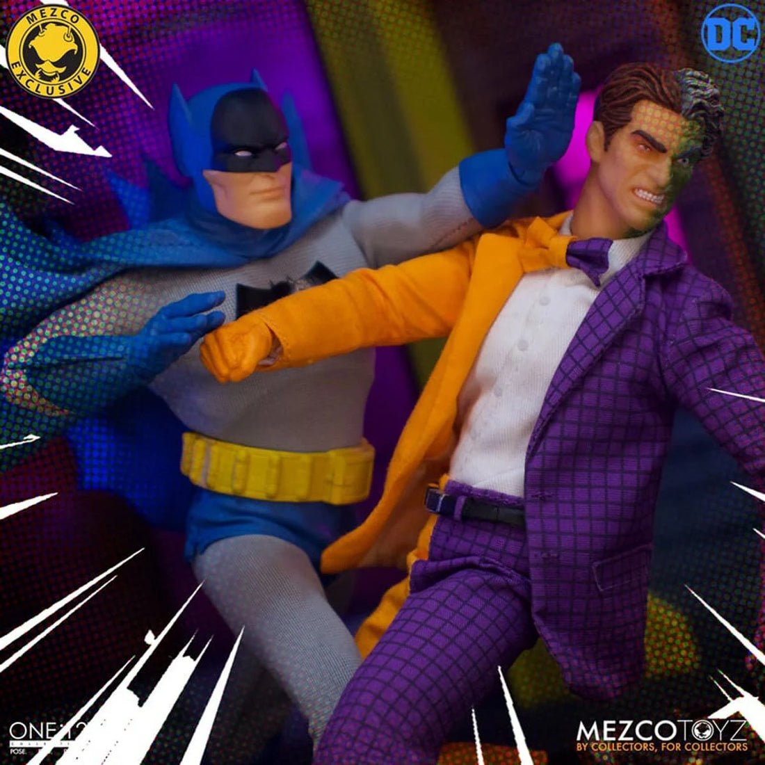 Batman vs Two-Face: Golden Age Edition One:12 Collective Action Figure Boxed Set