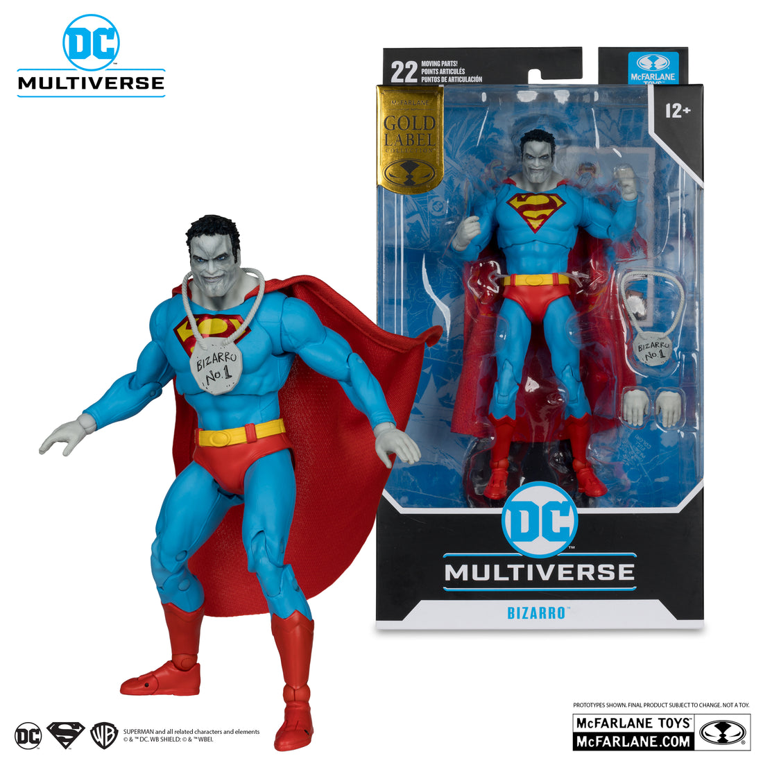 DC Multiverse Bizarro (DC Classic) - Gold Label