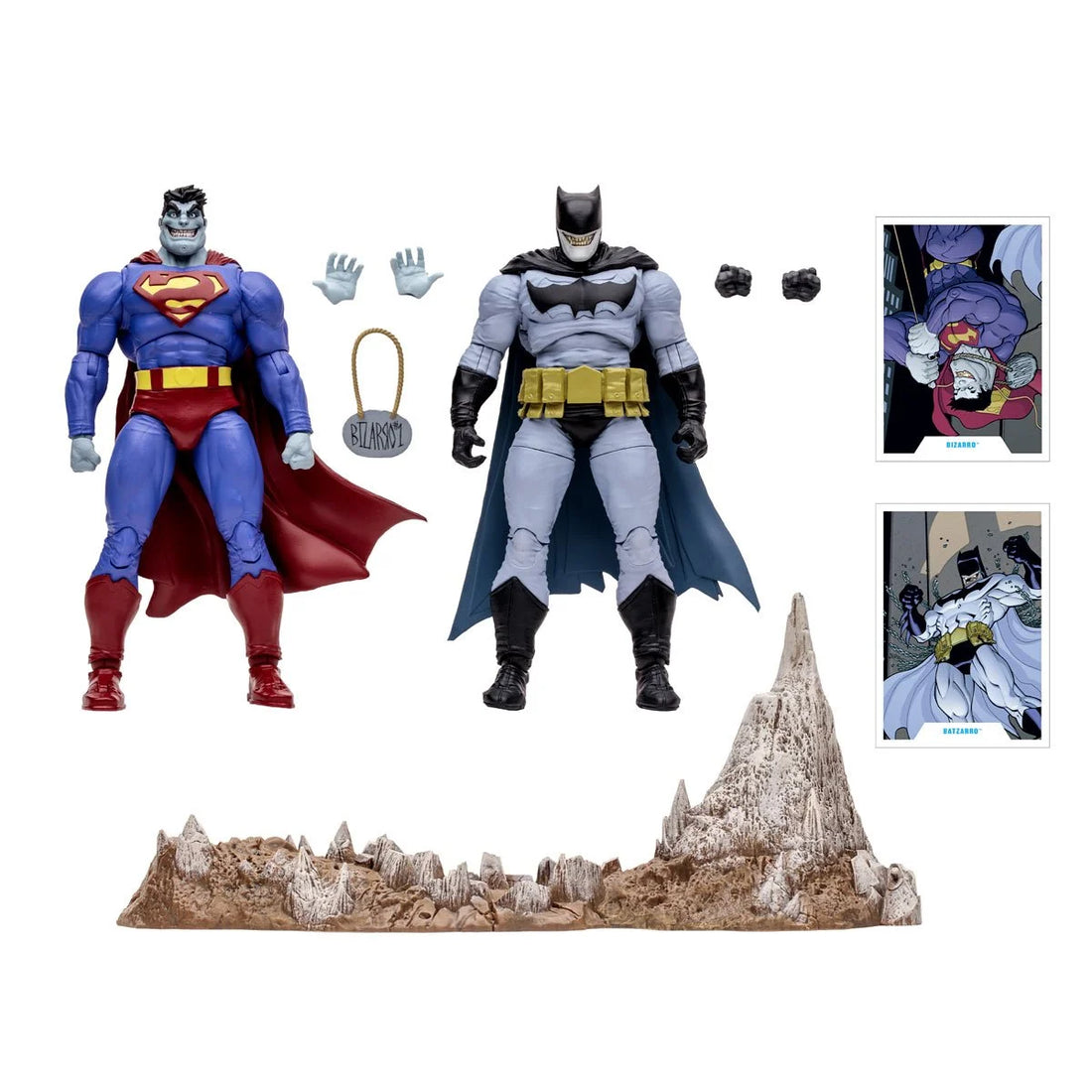 DC Multiverse Bizarro and Batzarro