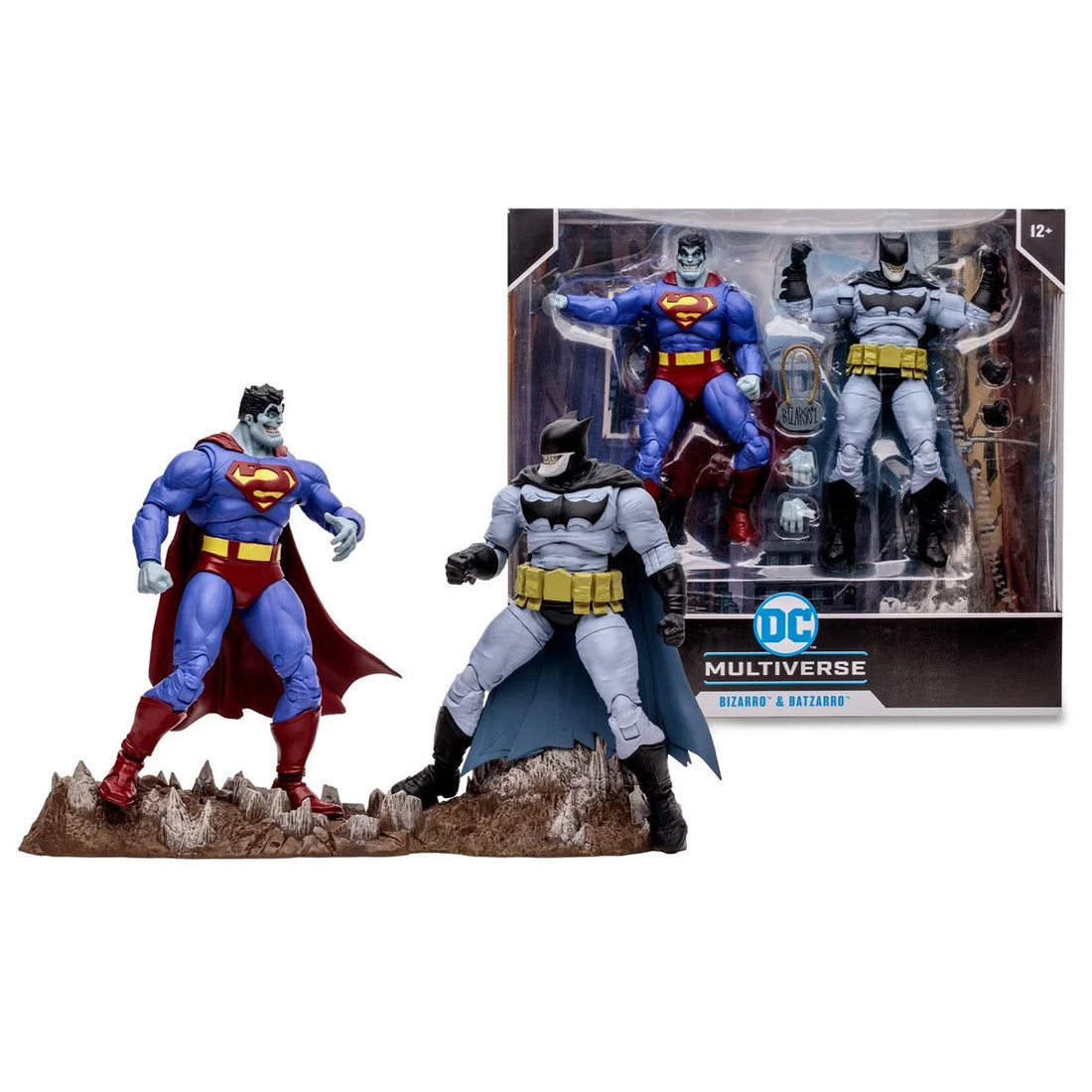 DC Multiverse Bizarro and Batzarro