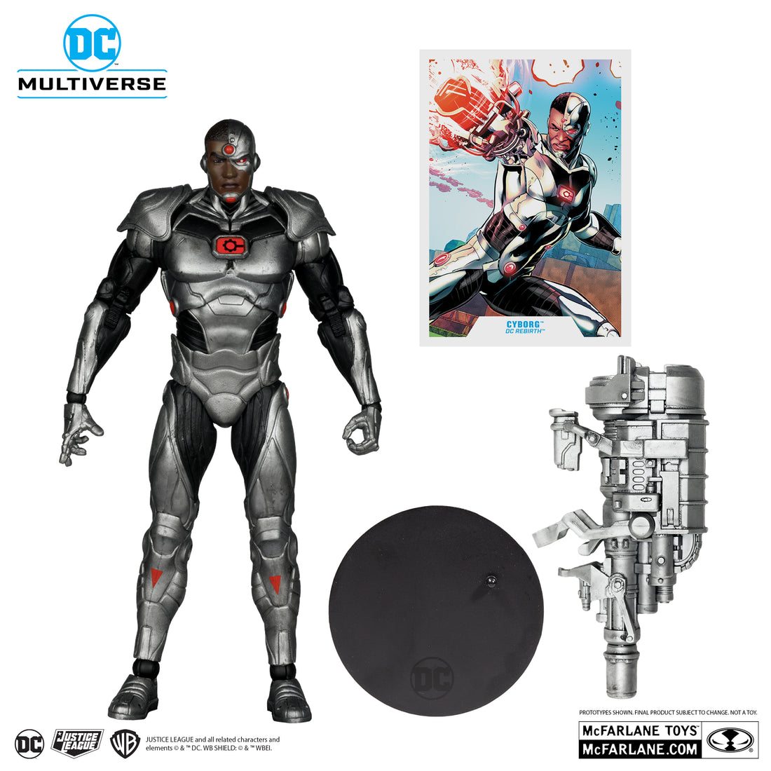 DC Multiverse Cyborg (DC Rebirth) – Geek City Toys & Collectibles