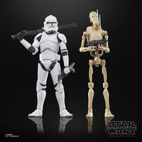 Star Wars The Black Series Phase II Clone Trooper & Battle Droid