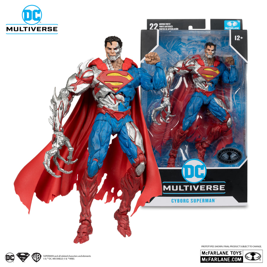 DC Multiverse Cyborg Superman (New 52) (Platinum Edition)