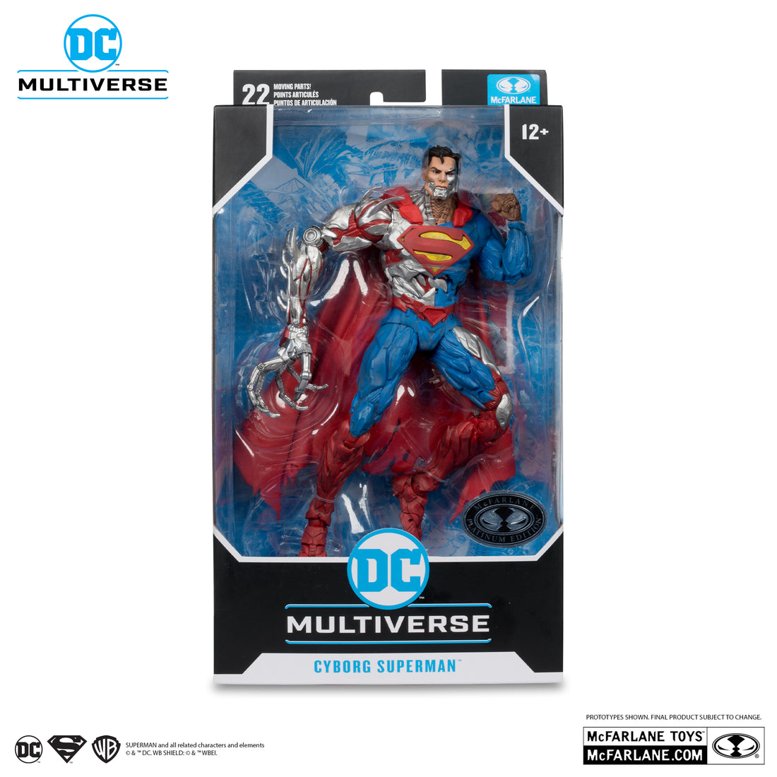 DC Multiverse Cyborg Superman (New 52) (Platinum Edition)