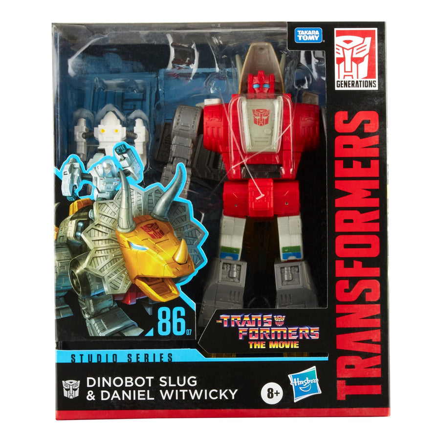 Transformers Studio Series 86-07 Leader The Transformers: The Movie Dinobot Slug and Daniel Witwicky Figures