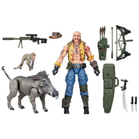 G.I. Joe Classified Series Dreadnok Gnawgahyde and pets Porkbelly & Yobbo