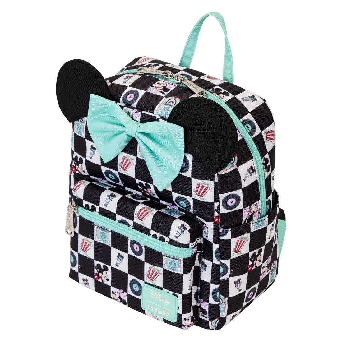 Mickey and Minnie Date Night Diner Nylon Mini-Backpack