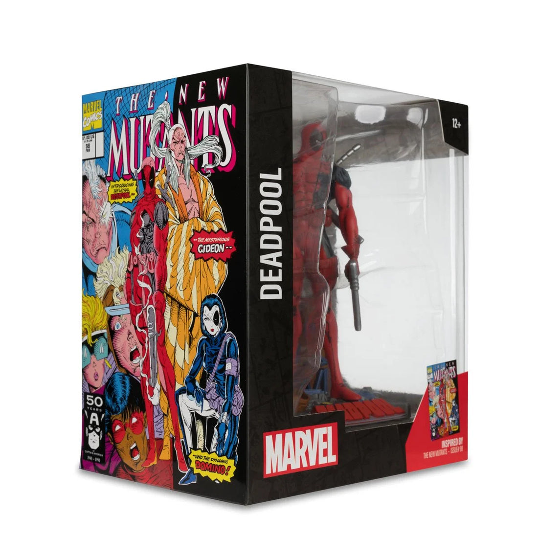 Marvel Wave 1 1:10 Scale Posed Figure with Scene - Deadpool from New Mutants 