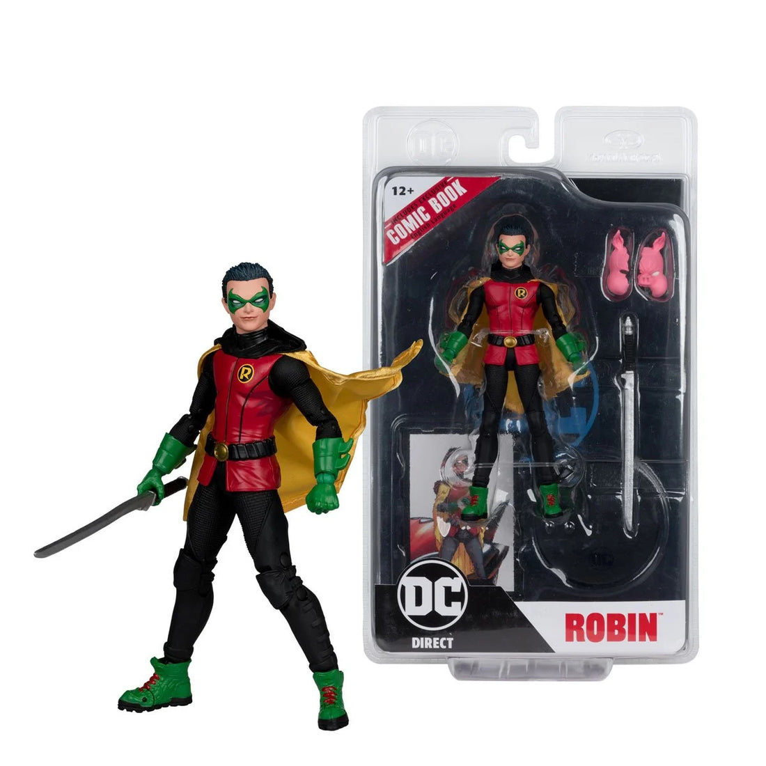 DC Direct Page Punchers Robin (Damian Wayne from Batman: Reborn)